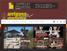 Tablet Screenshot of garriguitar.com